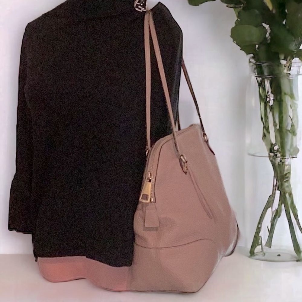GUCCI LEATHER SHOULDER TOTE HAND BAG LARGE - Picture 3 of 16
